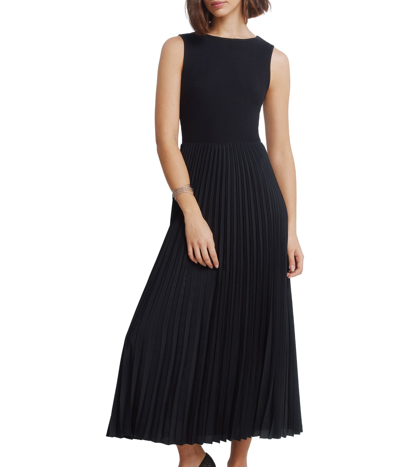 Two-Fabric Dress