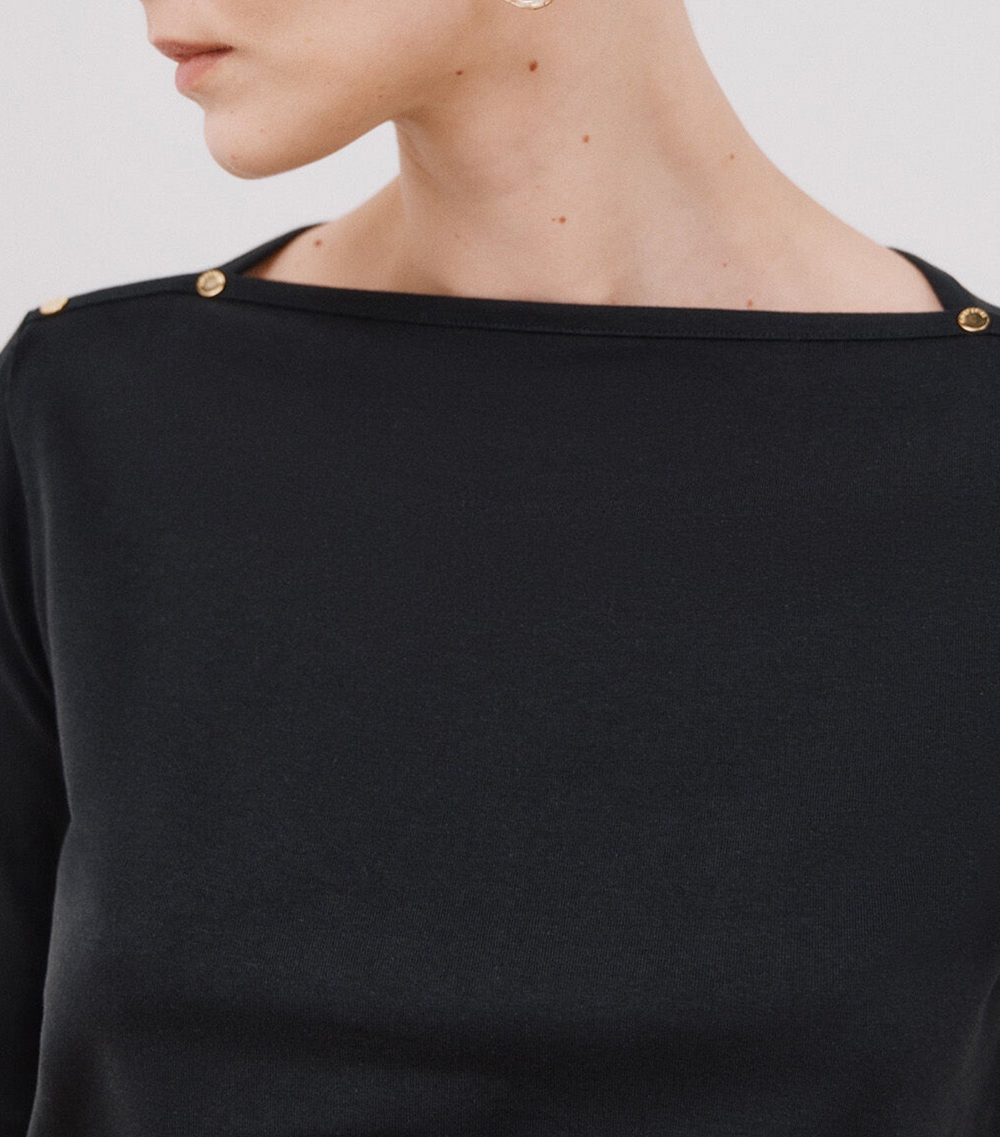 Essential Boat Neck T-Shirt
