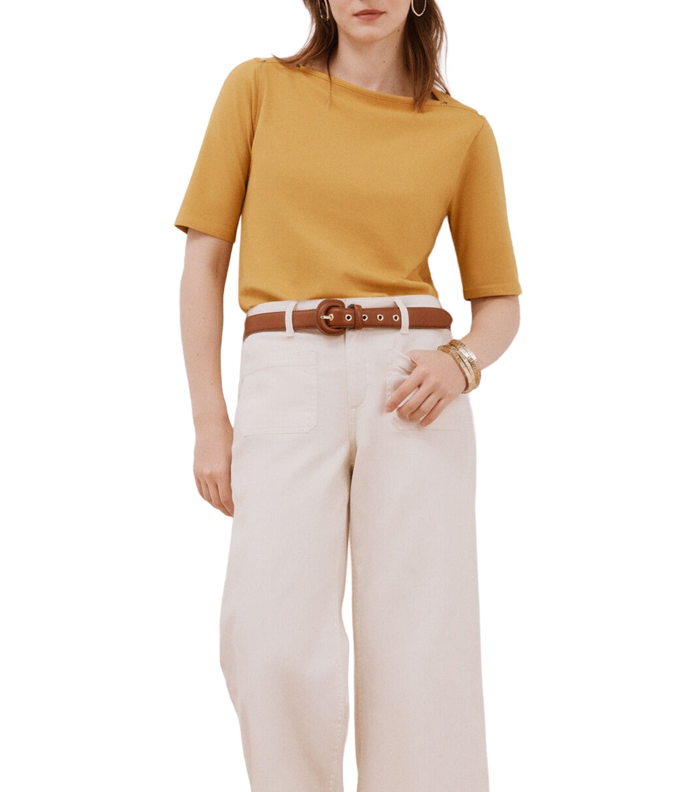 Essential Boat Neck T-Shirt