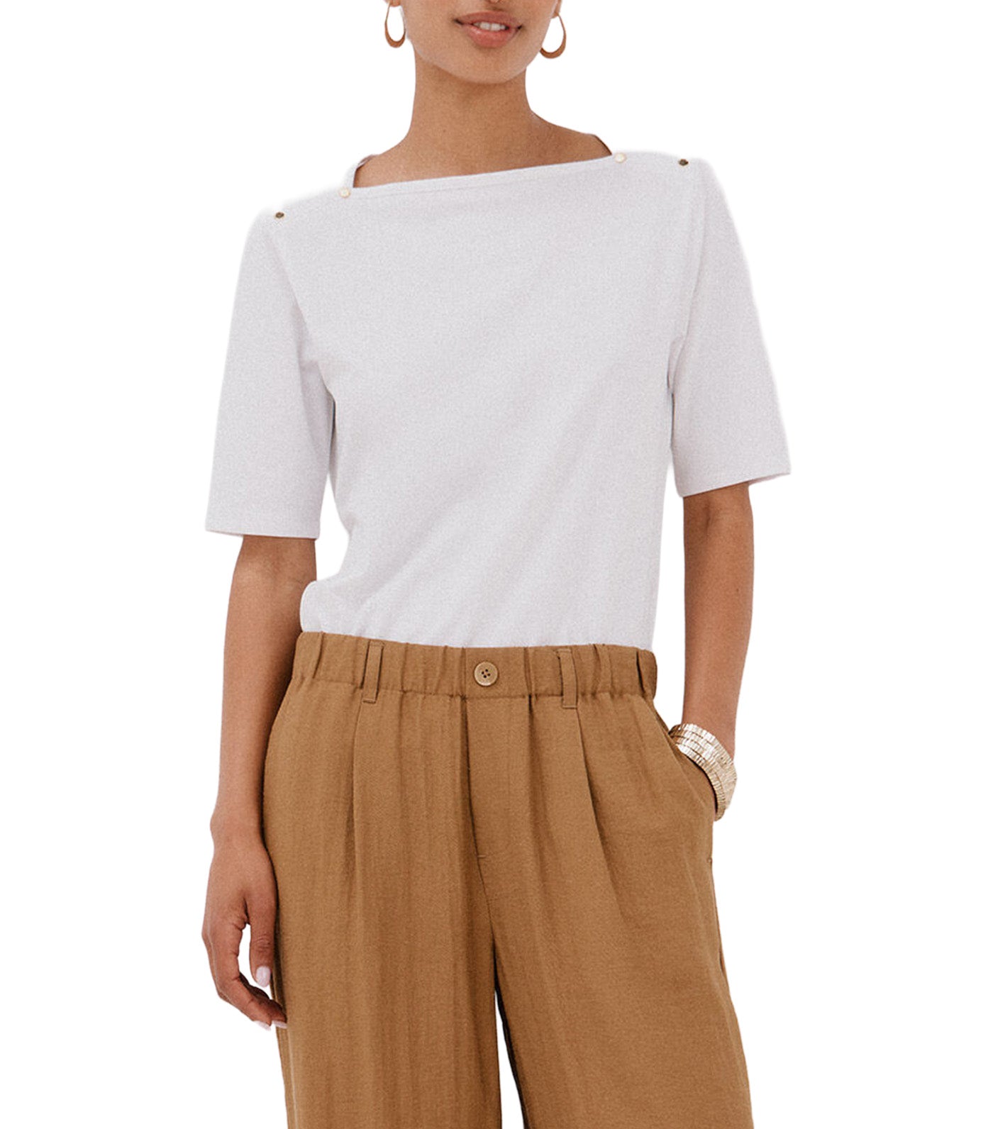 Essential Boat Neck T-Shirt
