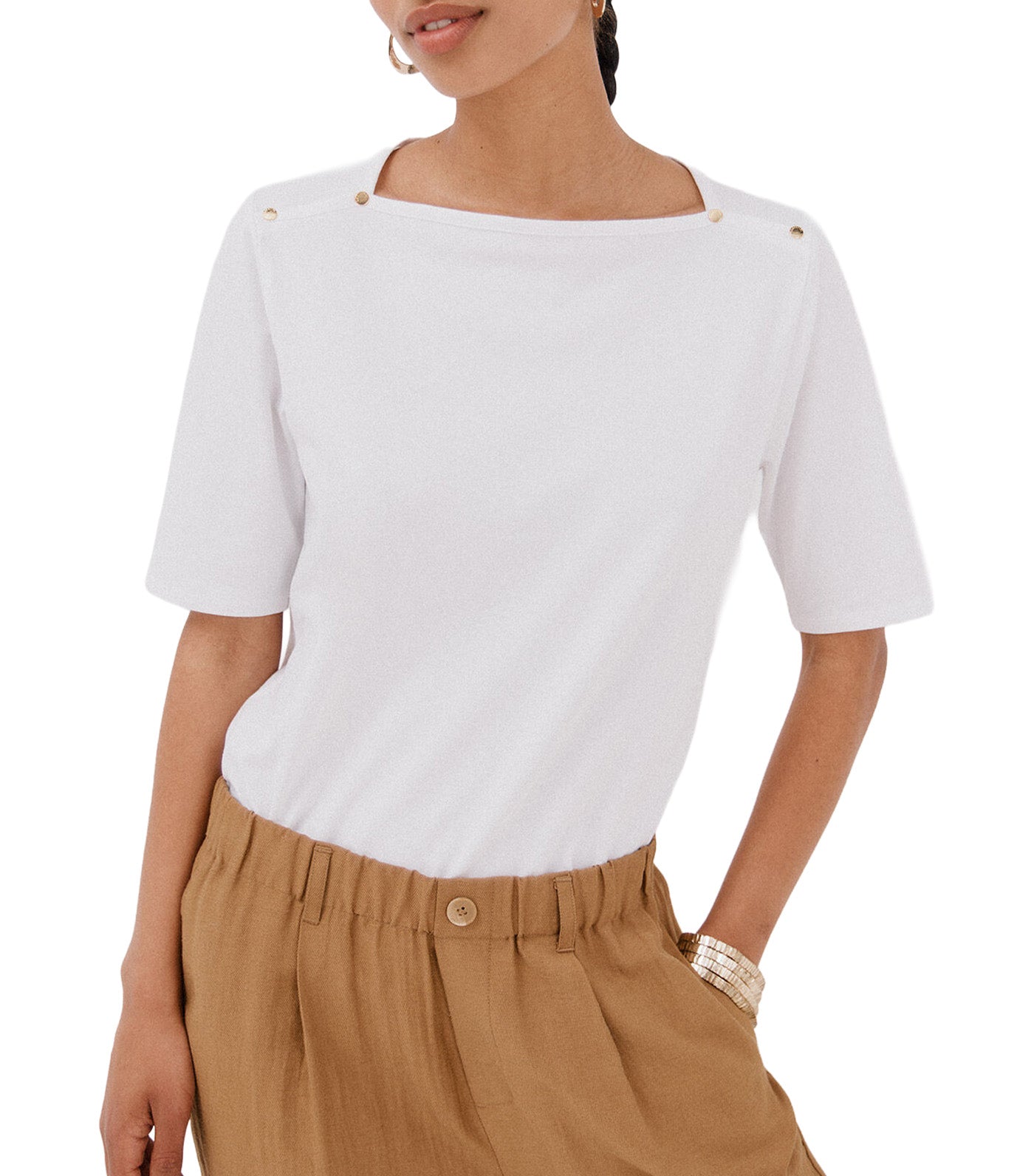 Essential Boat Neck T-Shirt