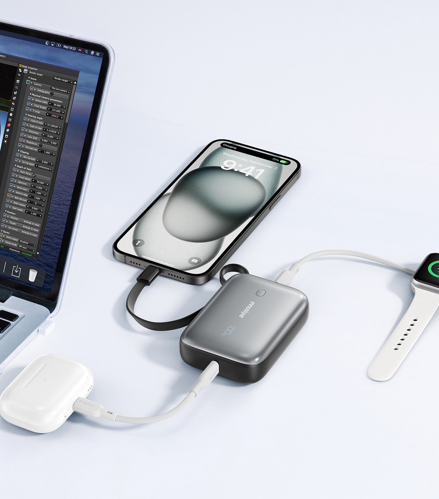 PowerGo Mini Plus 10000mAh Powerbank Black