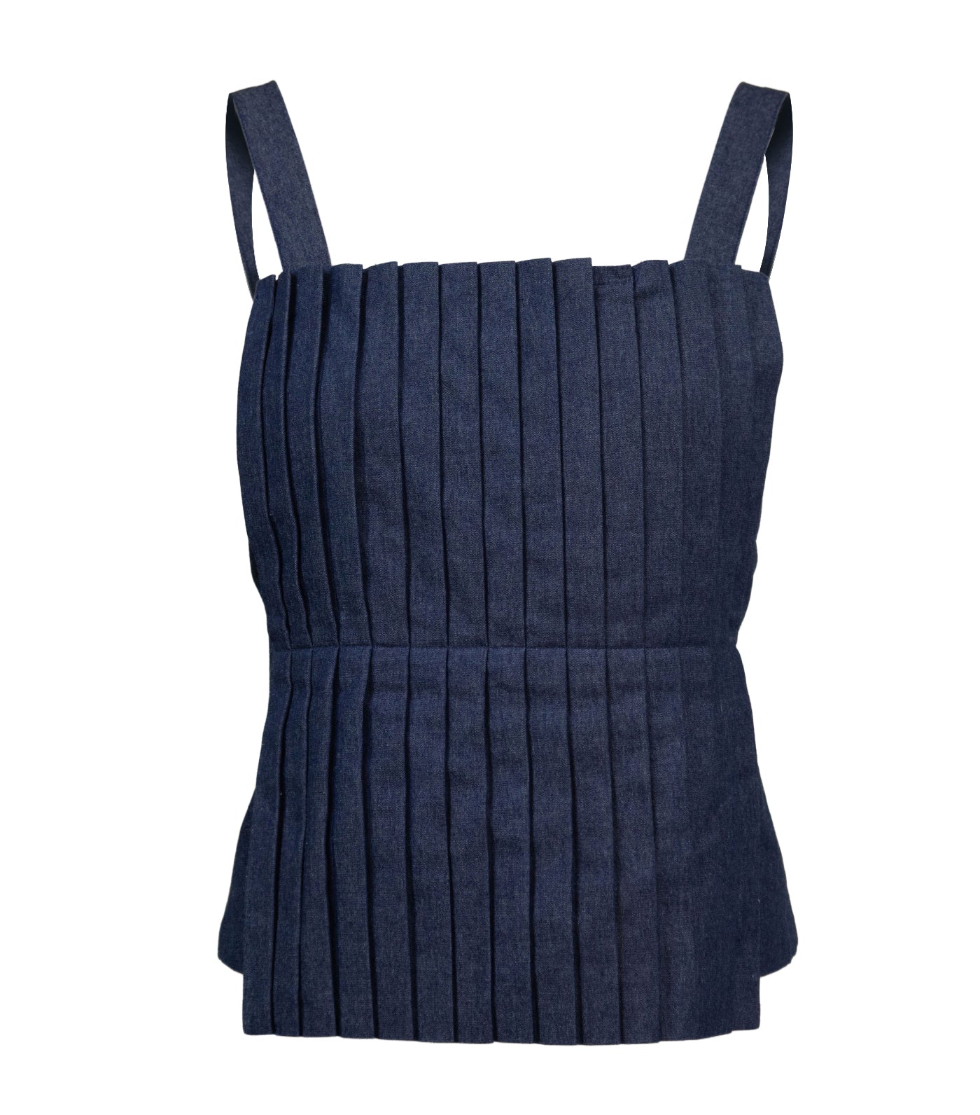 Lady Rustan Plia Pleated Blouse Blue