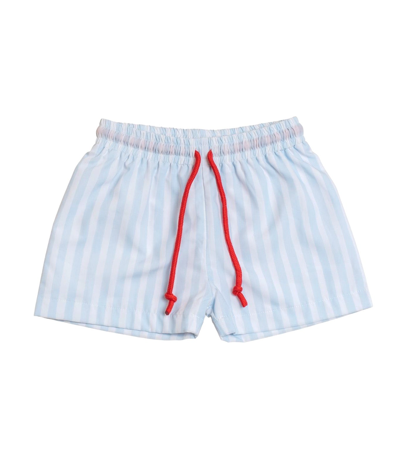 Striped Swim Trunks Blue Stripes
