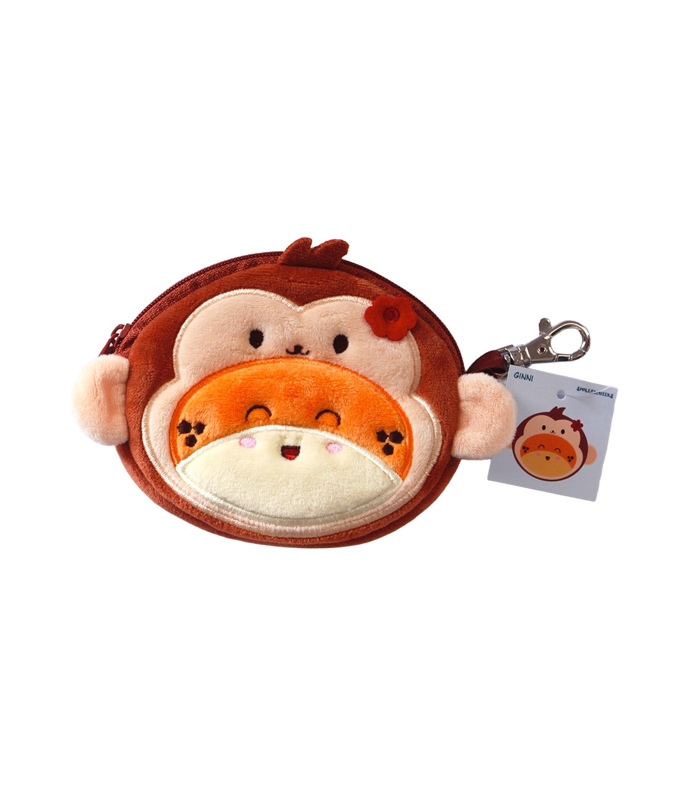 Smiles&Cheeks Zodiac Sign Coin Purse Monkey