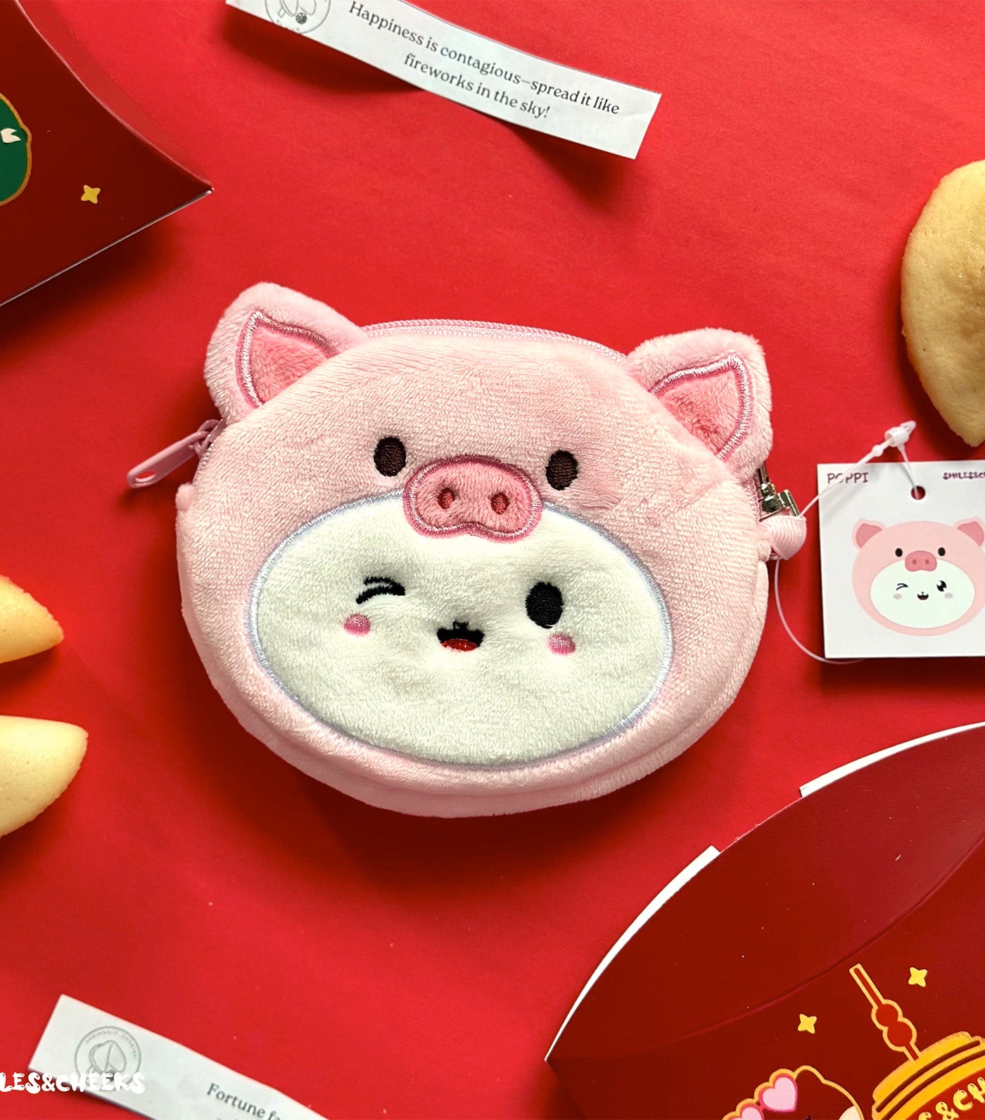 Smiles&Cheeks Zodiac Sign Coin Purse Pig