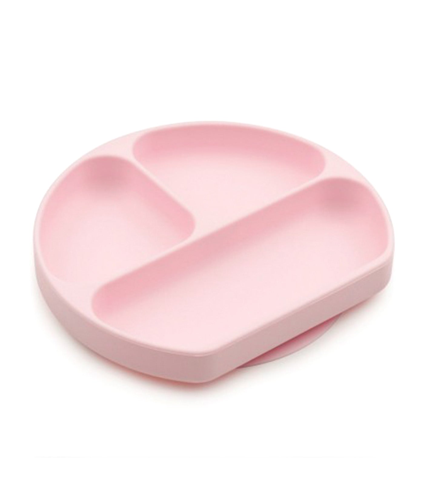 Silicone Grip Dish Pink