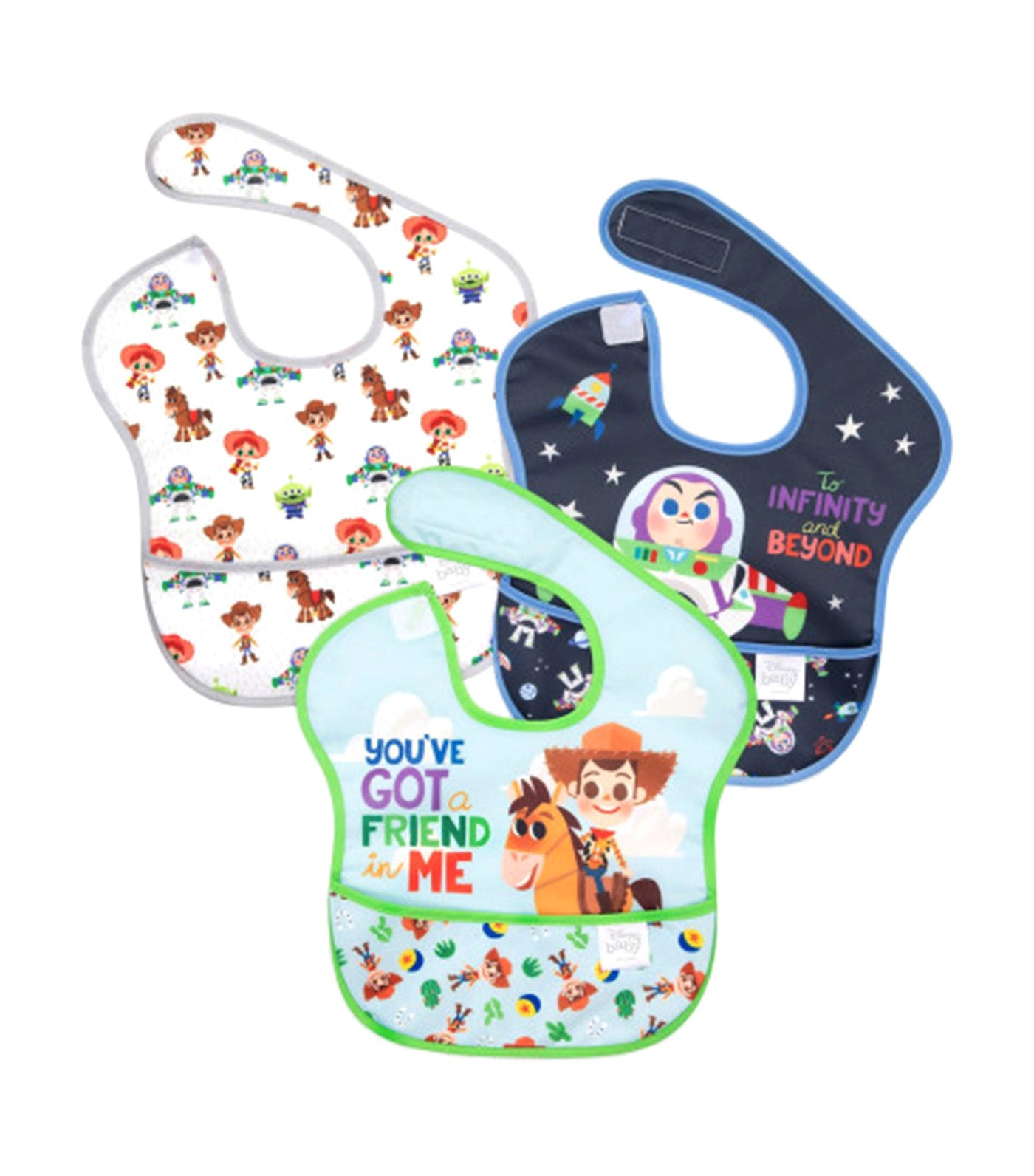 SuperBib 3 Pack Disney Toy Story