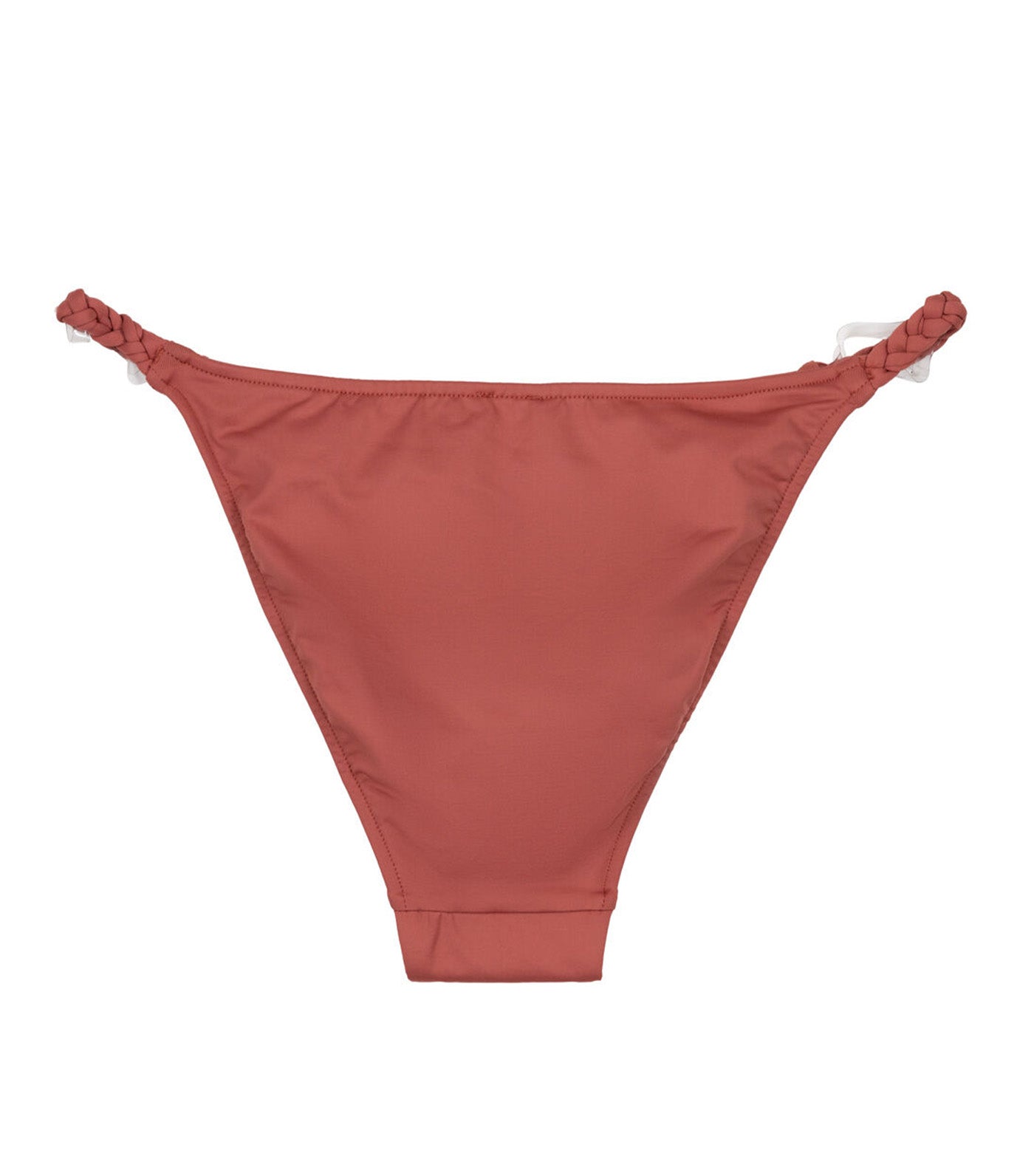 Braided Bikini Bottom Maroon