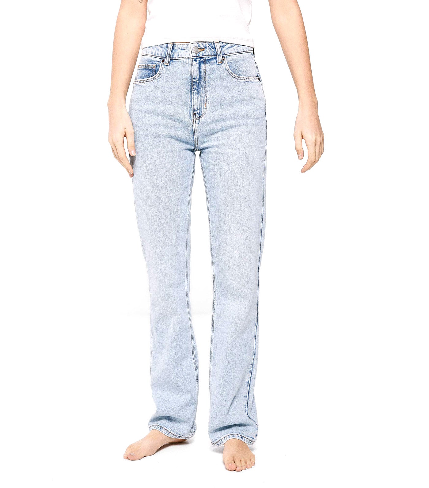 Sustainable Wash Straight Jeans Blue