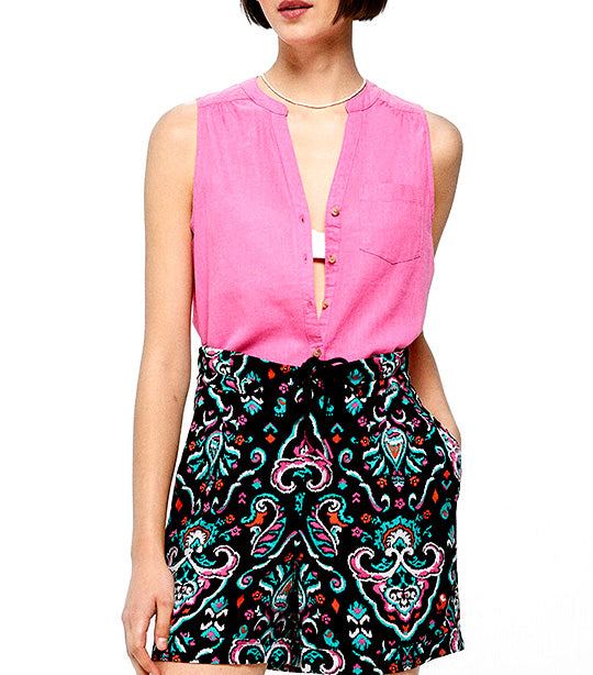 Sleeveless Shirt Pink