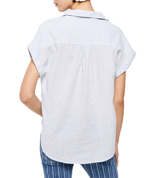 Short Sleeve Shirt Blue