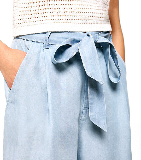 Denim Bermuda Shorts Blue