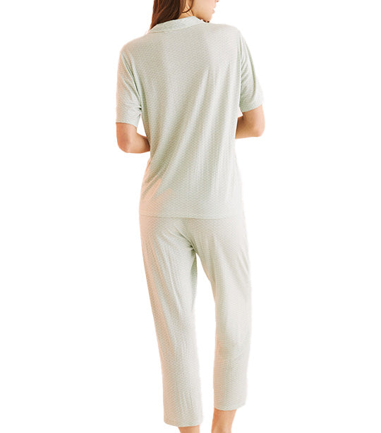 Classic Long Pajamas Green