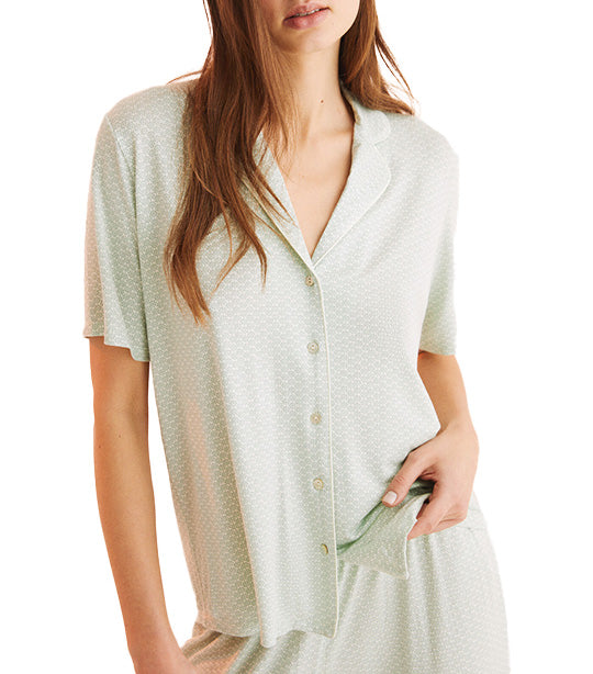 Classic Long Pajamas Green