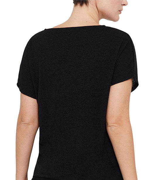 Rustic Effect Top Black