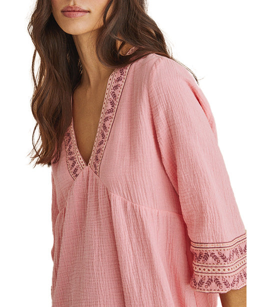 Short Tunic Dress Pink