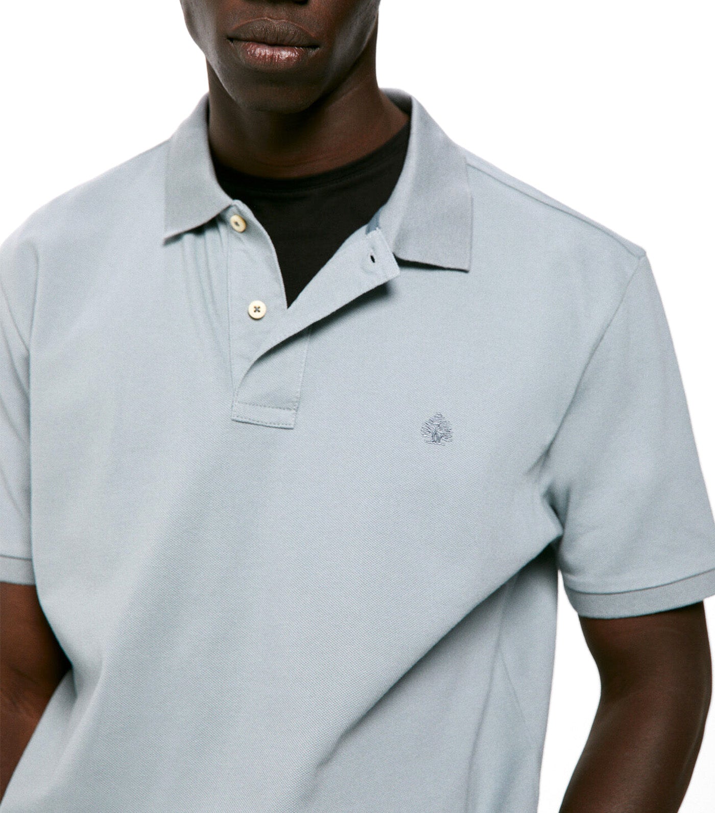 Basic Piqué Polo Blue