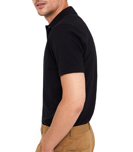 Essential Polo Shirt Black