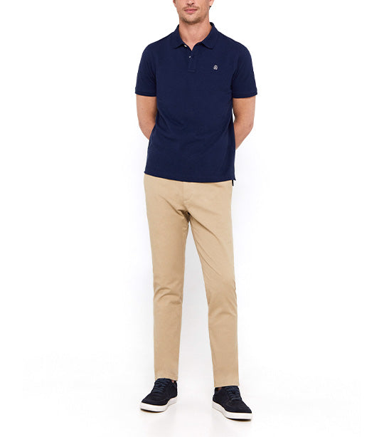 Essential Polo Shirt Navy
