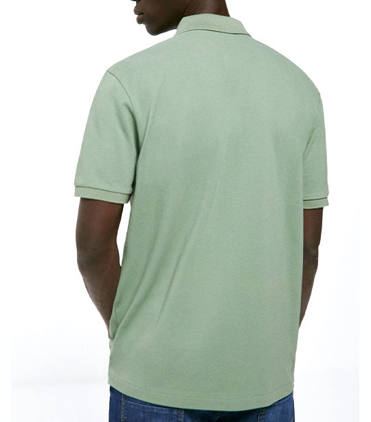 Basic Piqué Polo Green