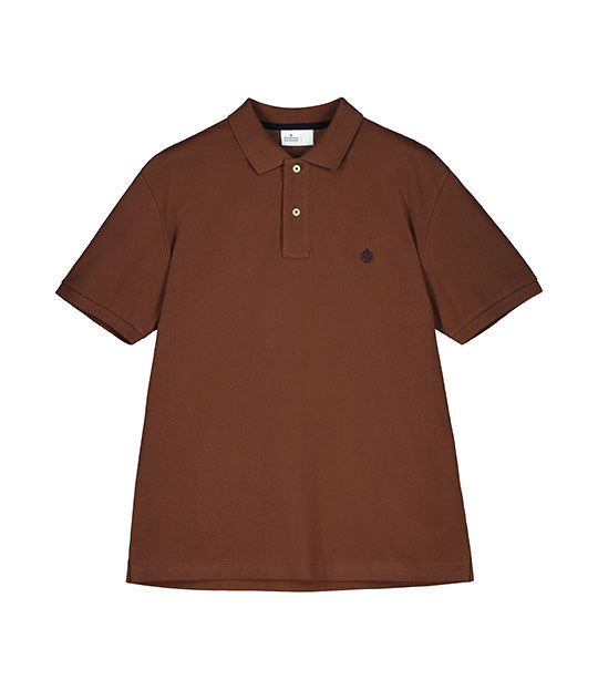Basic Piqué Polo Brown