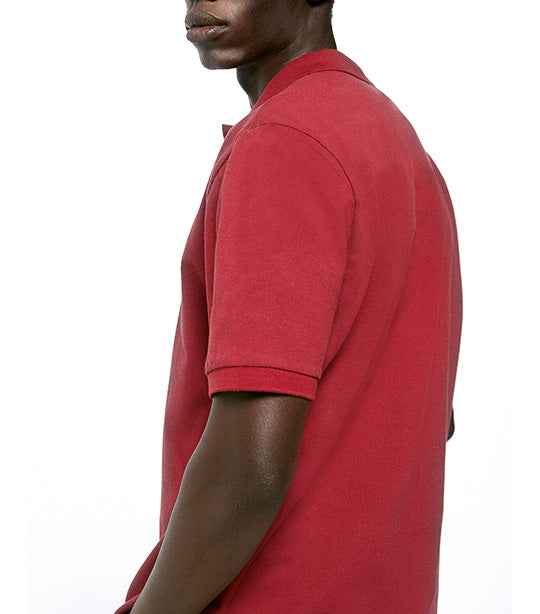 Basic Piqué Polo Red