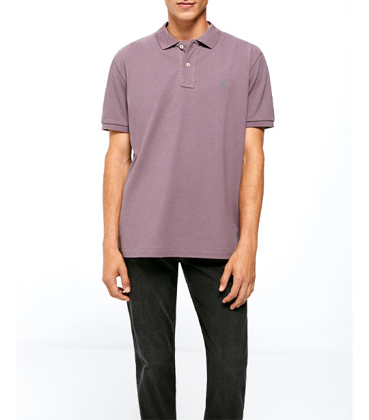 Basic Piqué Polo Lilac Purple