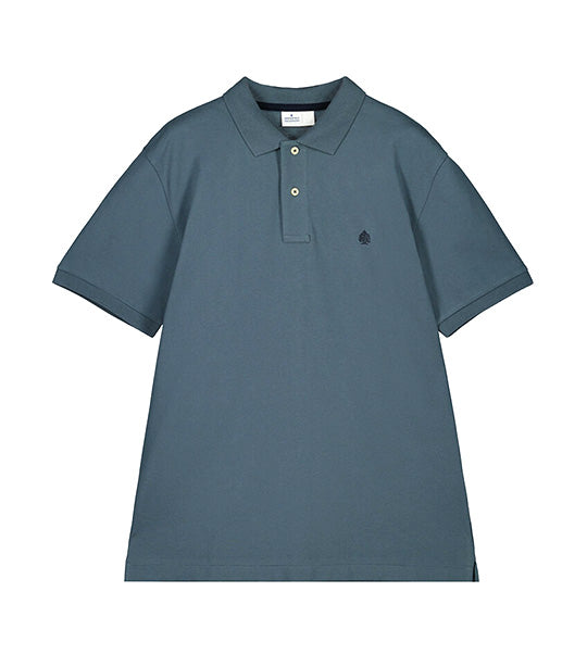 Basic Piqué Polo Blue
