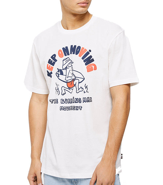 Burning T-Shirt White