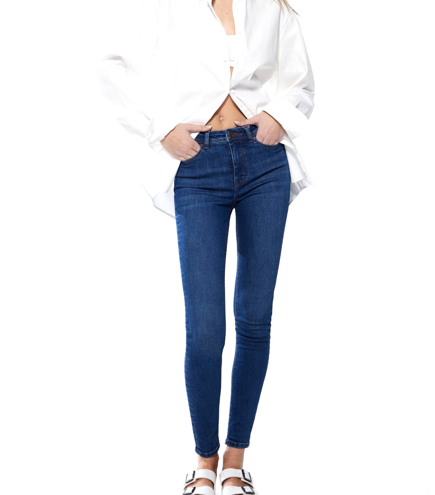 Push Up Jeans Blue
