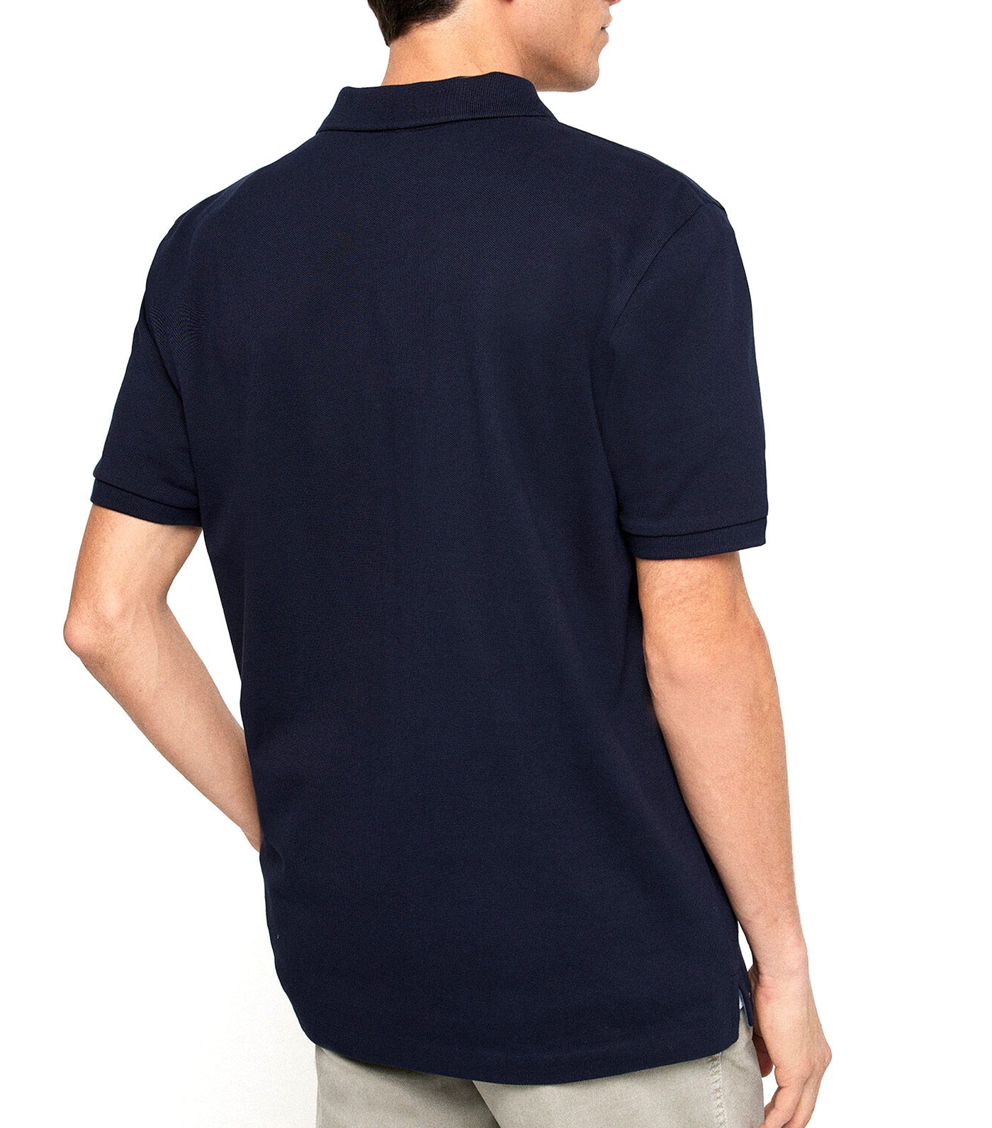 Basic Pique Polo Navy