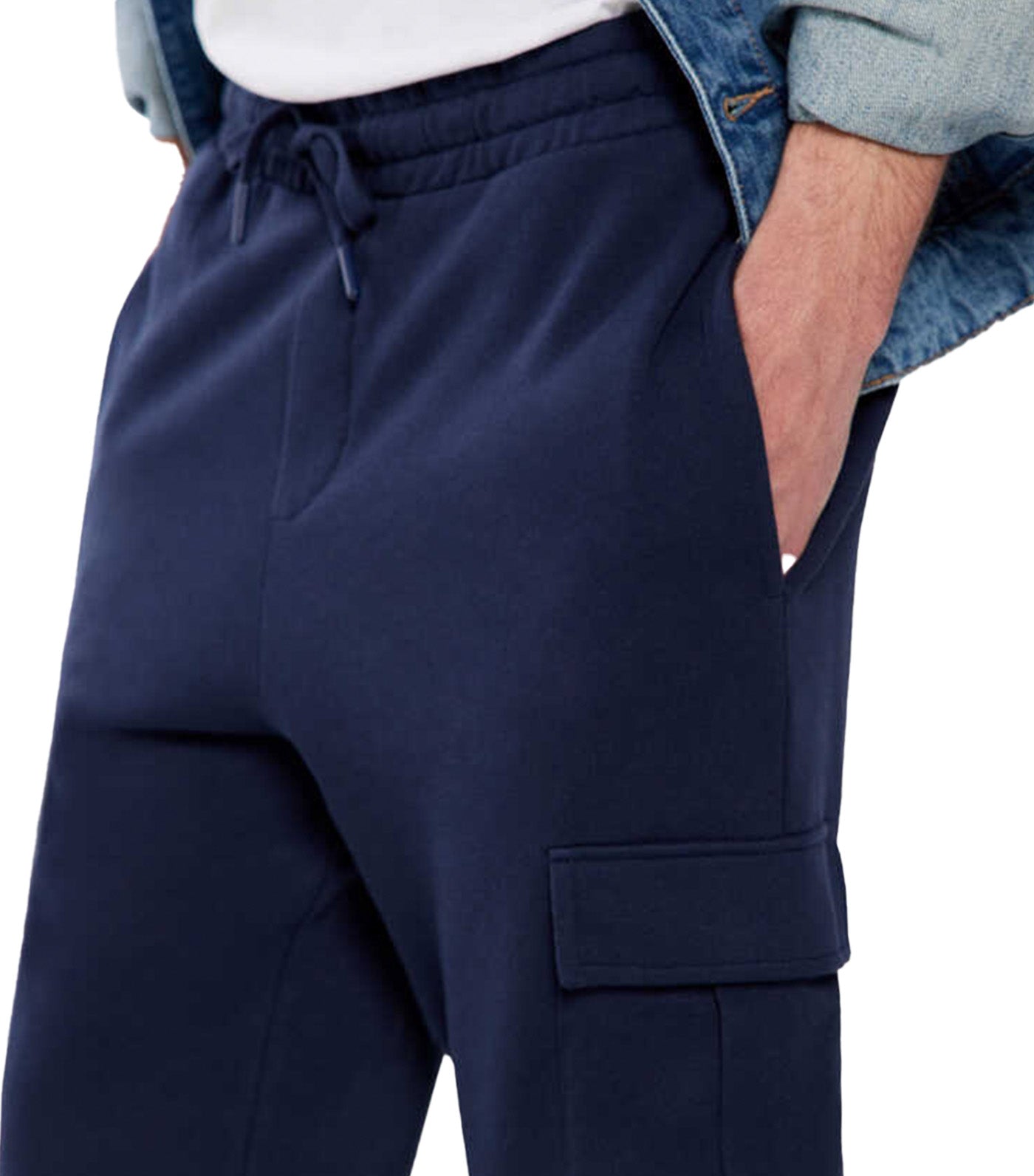 Cargo Joggers Dark Blue