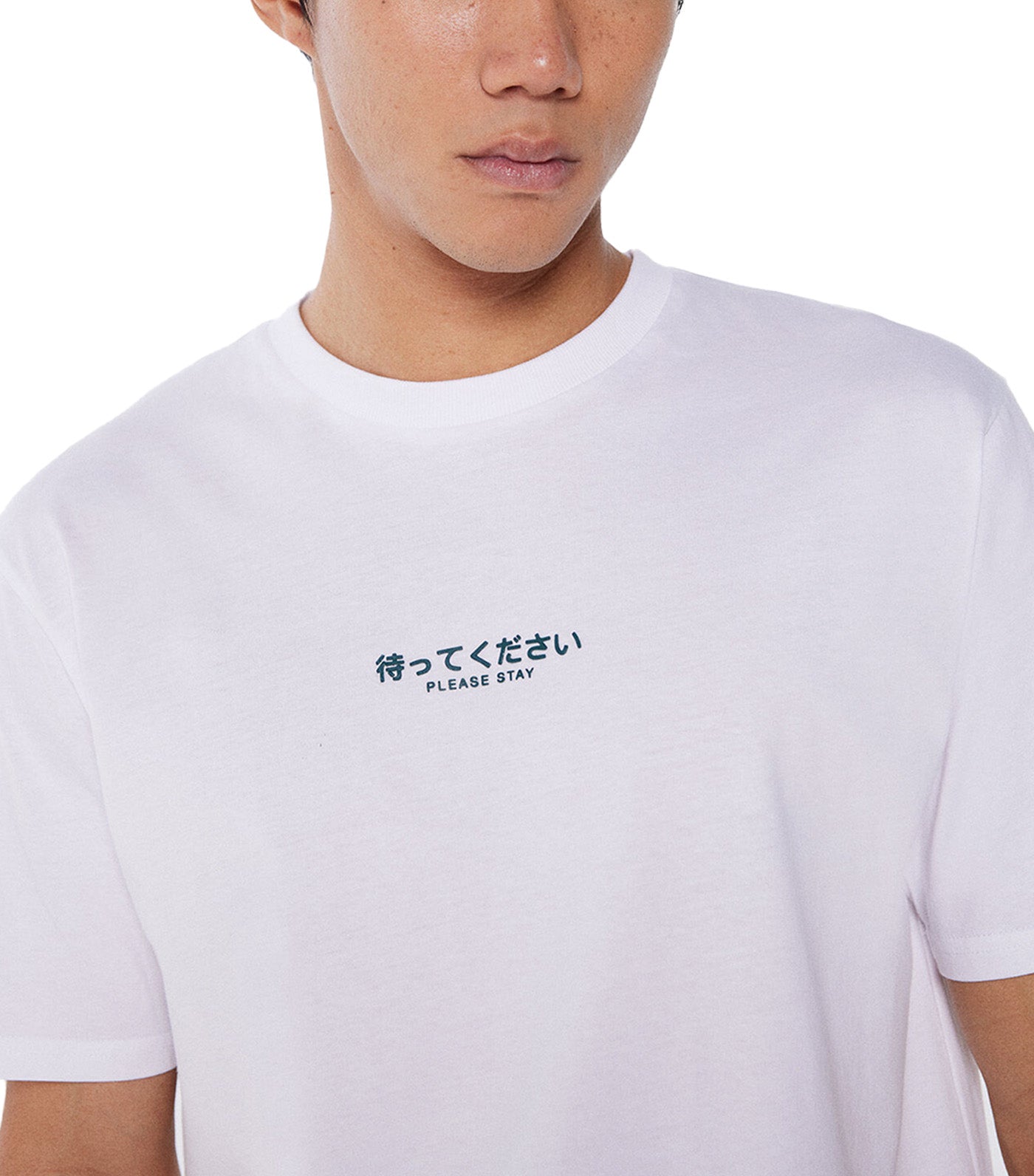 Please Stay T-Shirt White