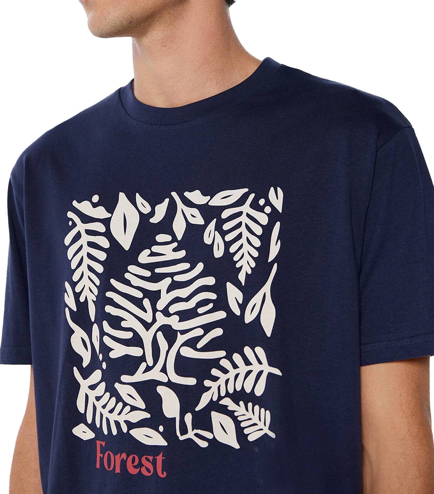 Tree T-shirt Dark Blue
