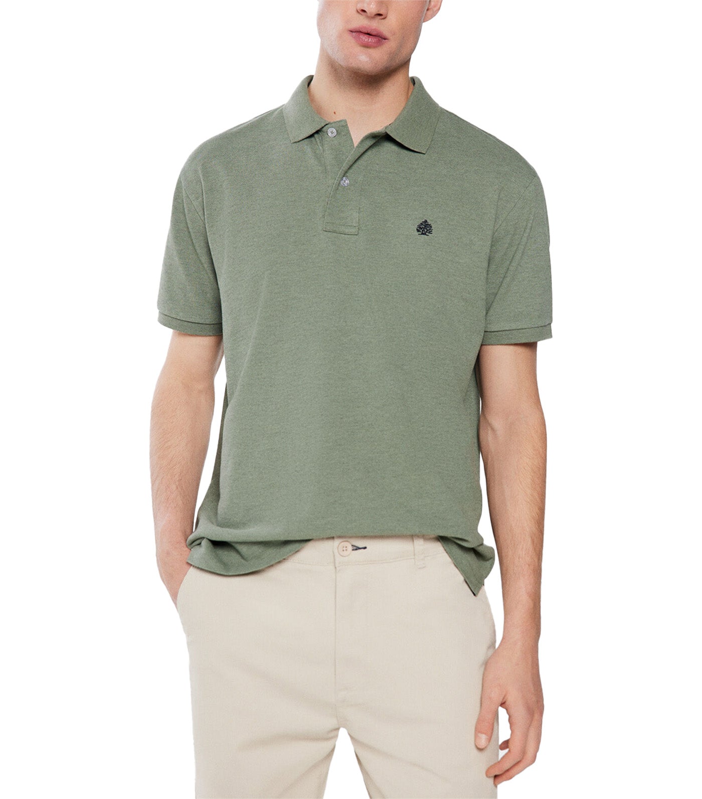 Fantasy Fabric Piqué Polo Shirt Green