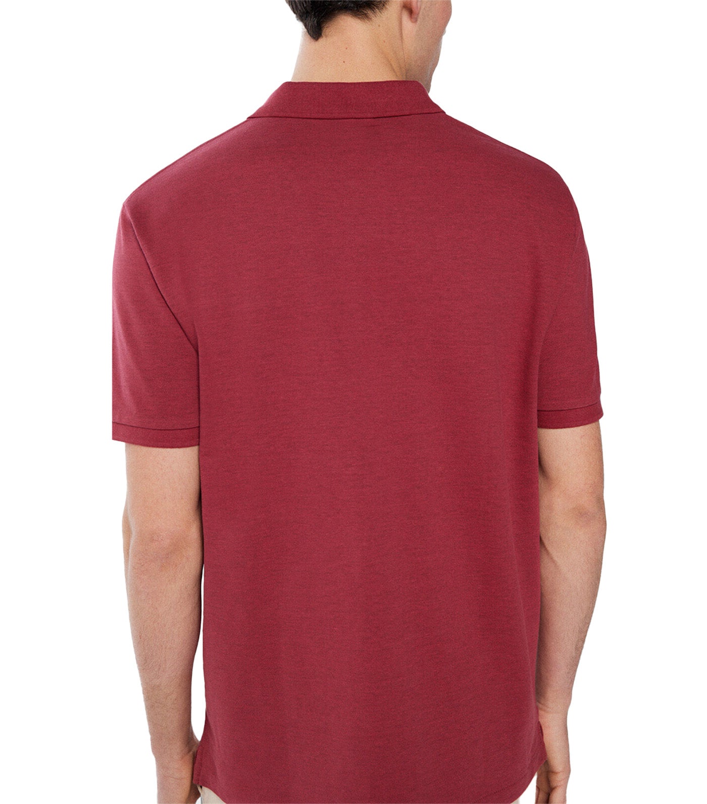 Fantasy Fabric Piqué Polo Shirt Red