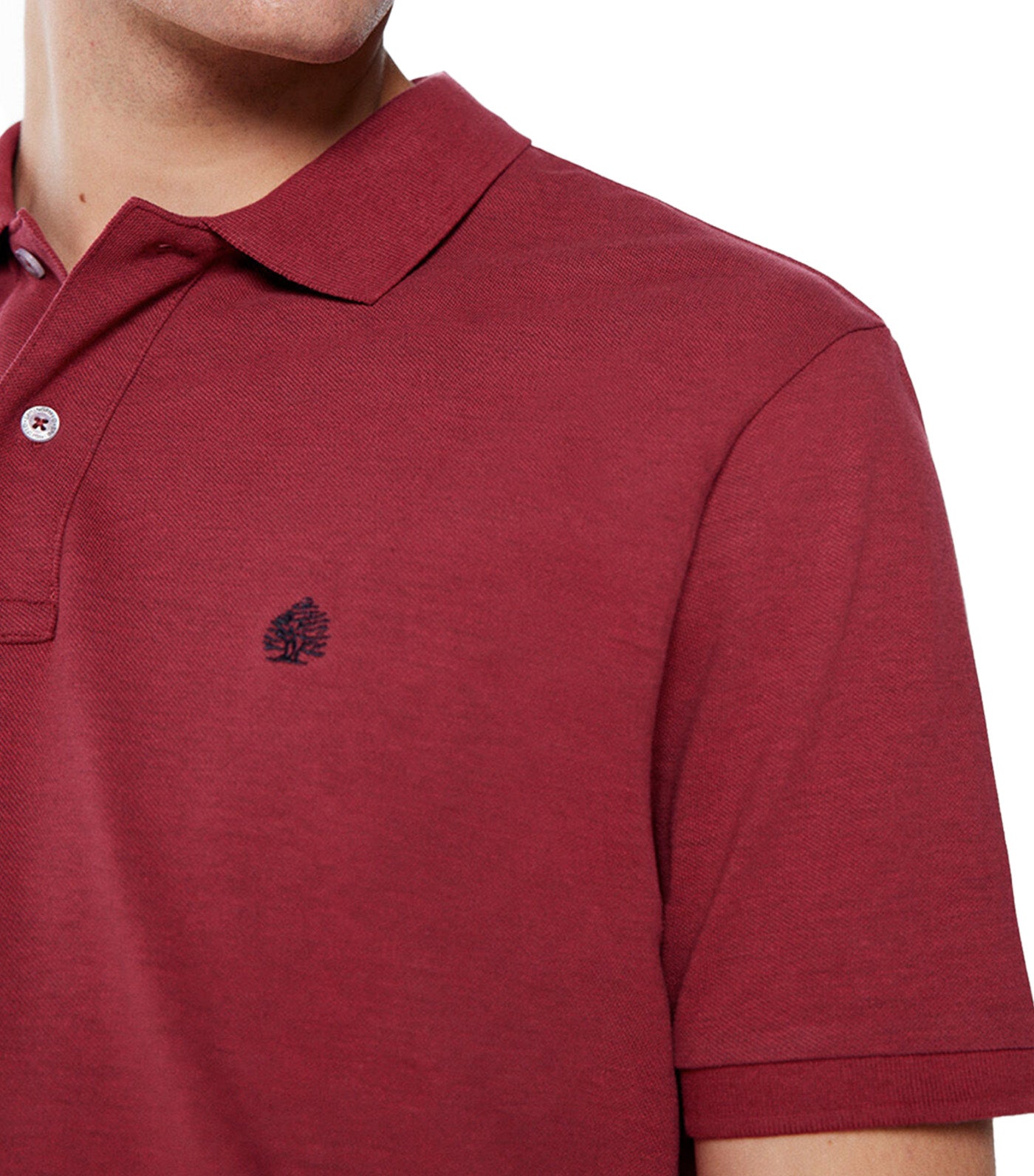 Fantasy Fabric Piqué Polo Shirt Red