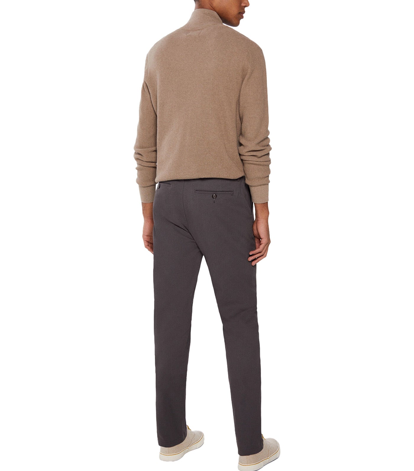 Regular Chinos Dark Gray