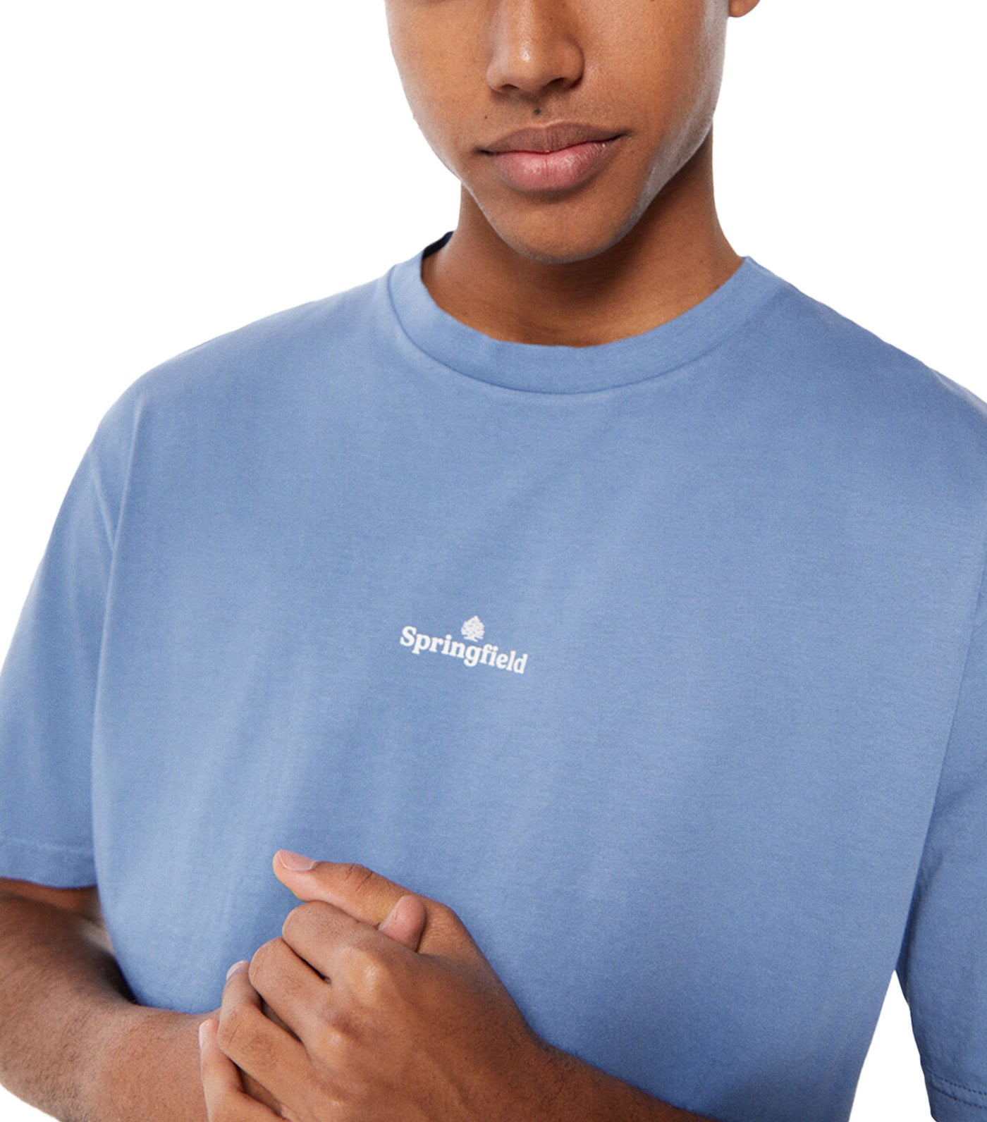 Washed Logo T-Shirt Light Blue
