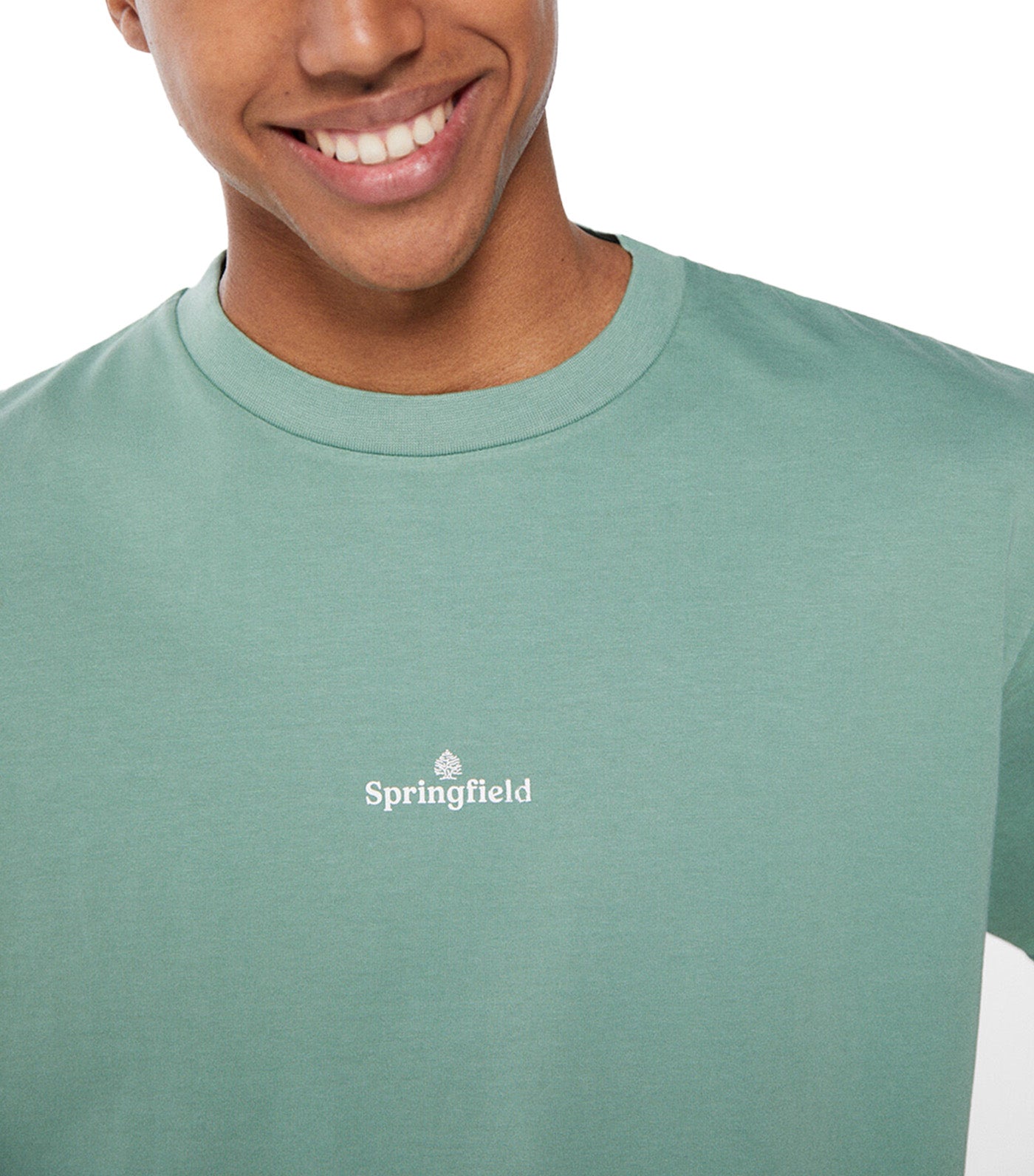Washed Logo T-Shirt Green