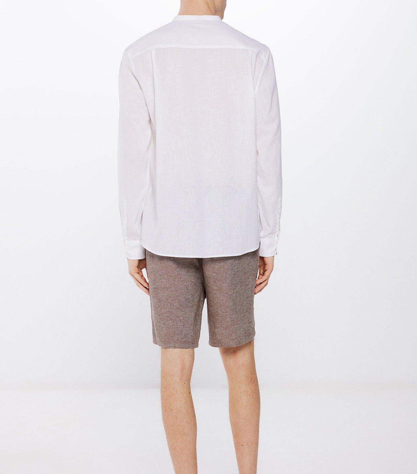 Lightweight Linen Bermuda Shorts