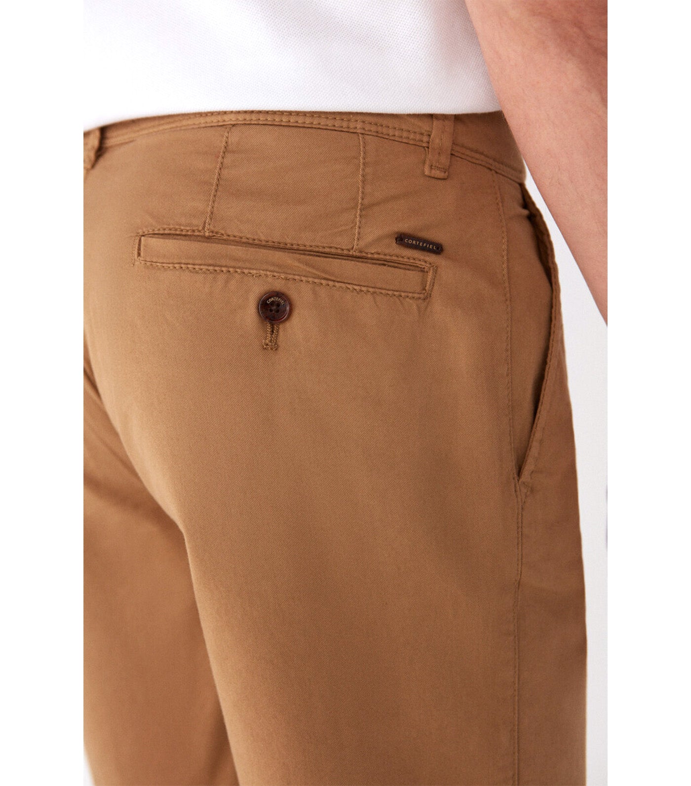 Plain Bermuda Short Beige