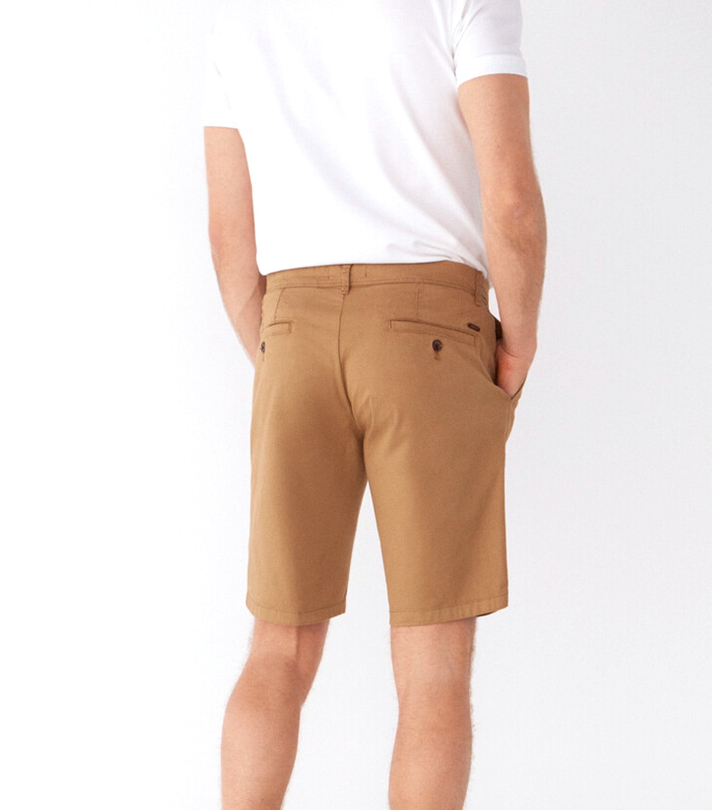 Plain Bermuda Short Beige