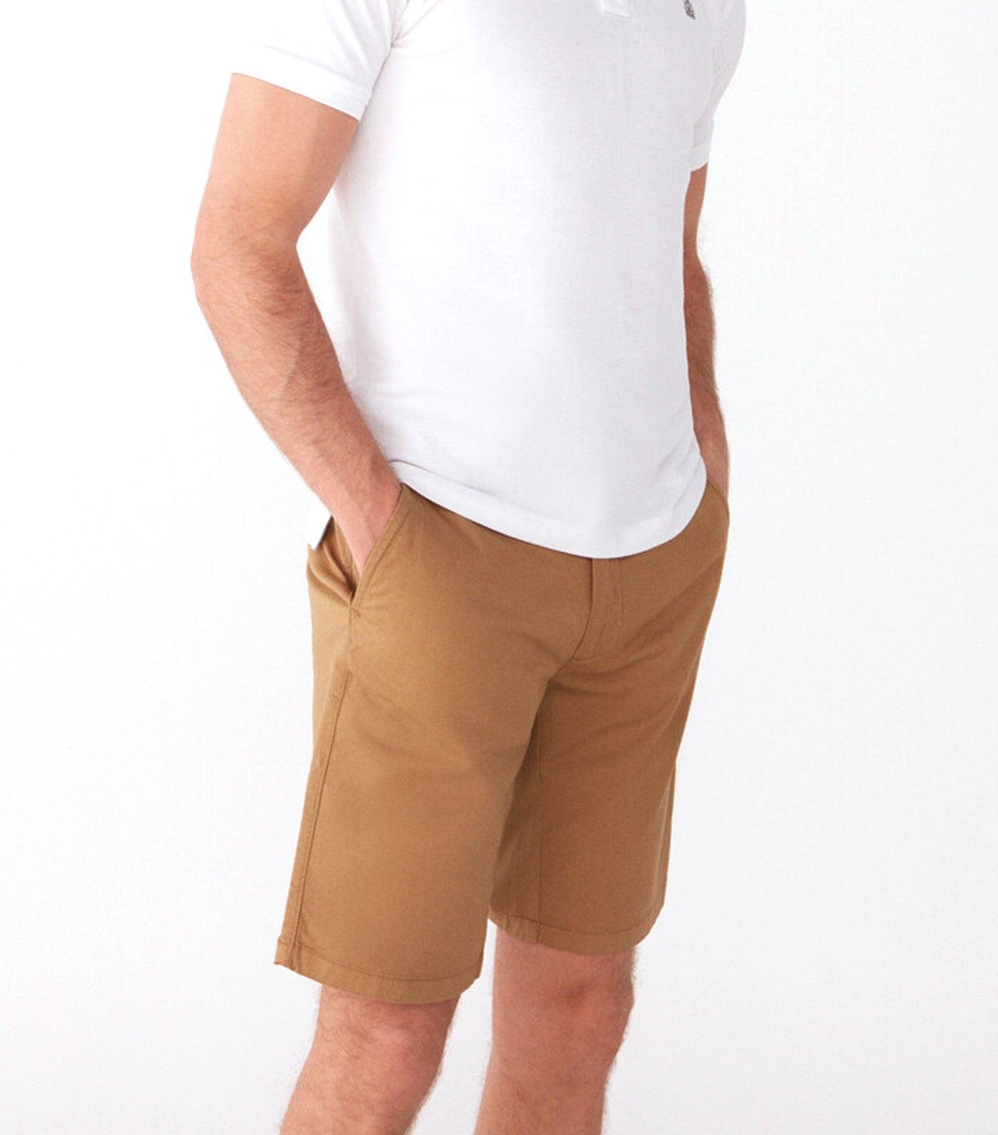 Plain Bermuda Short Beige