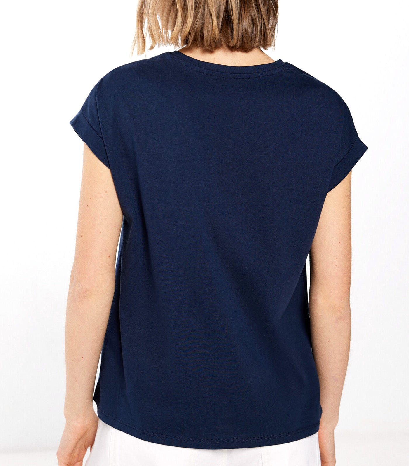 Ethnic Graphic T-Shirt Navy