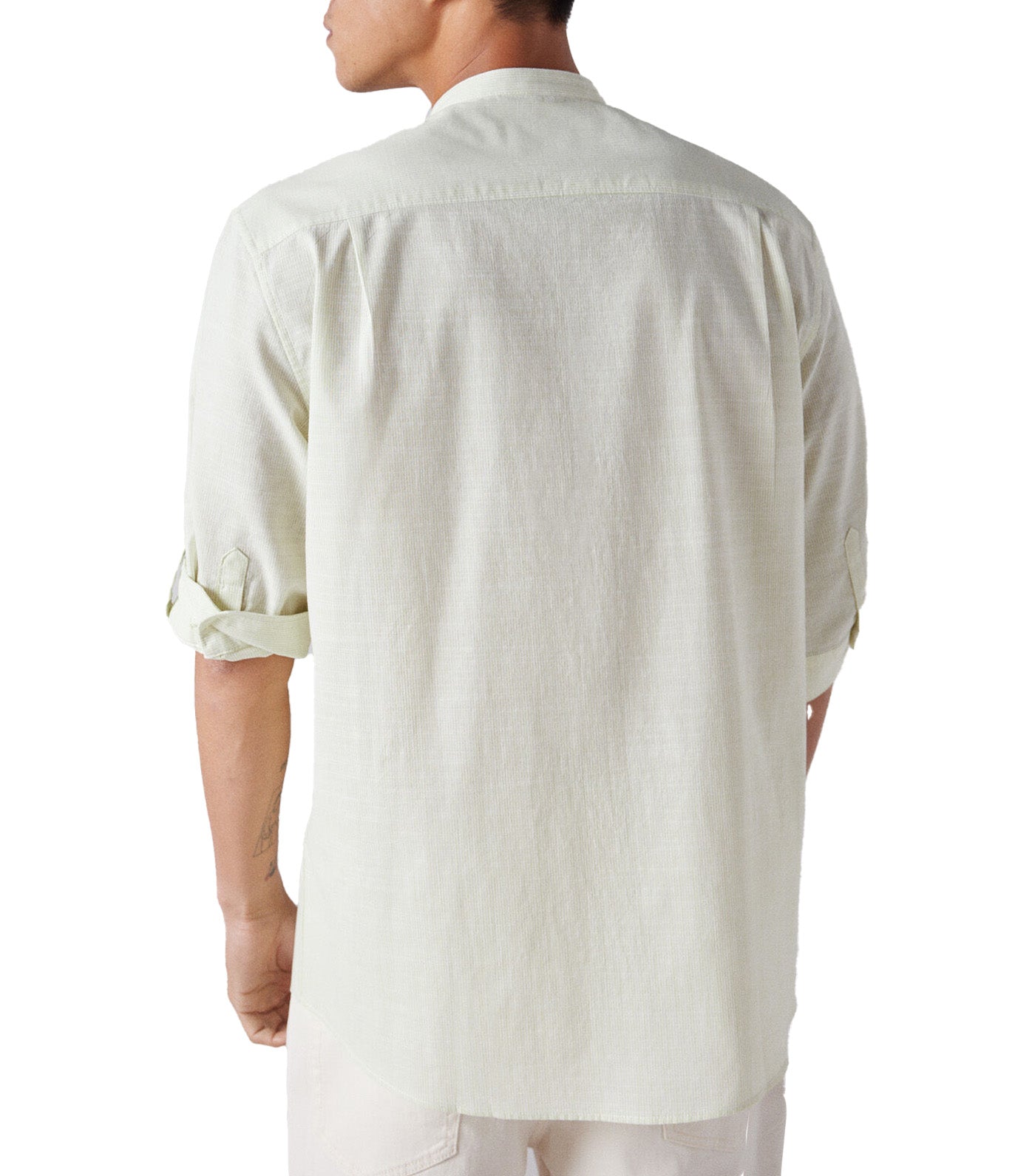 Striped 3/4 Sleeve Shirt
Green