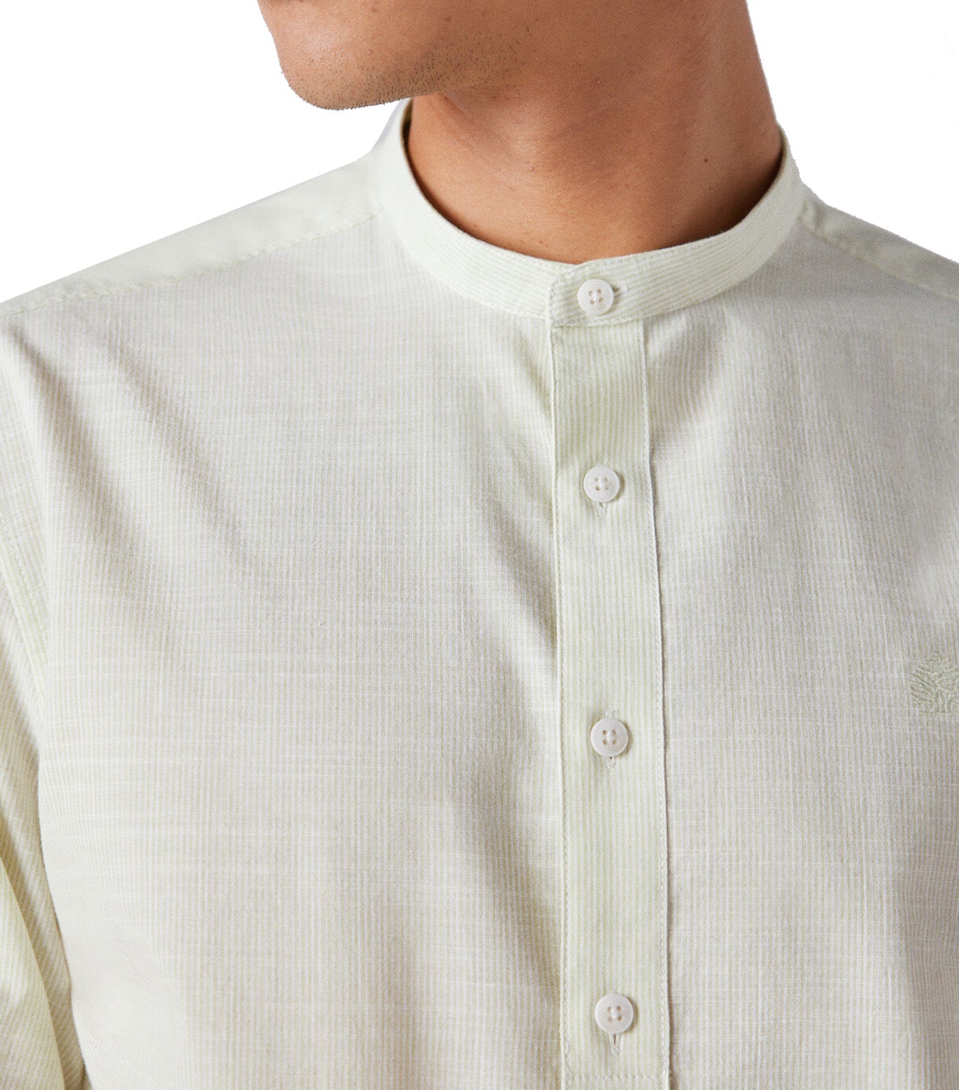 Striped 3/4 Sleeve Shirt
Green