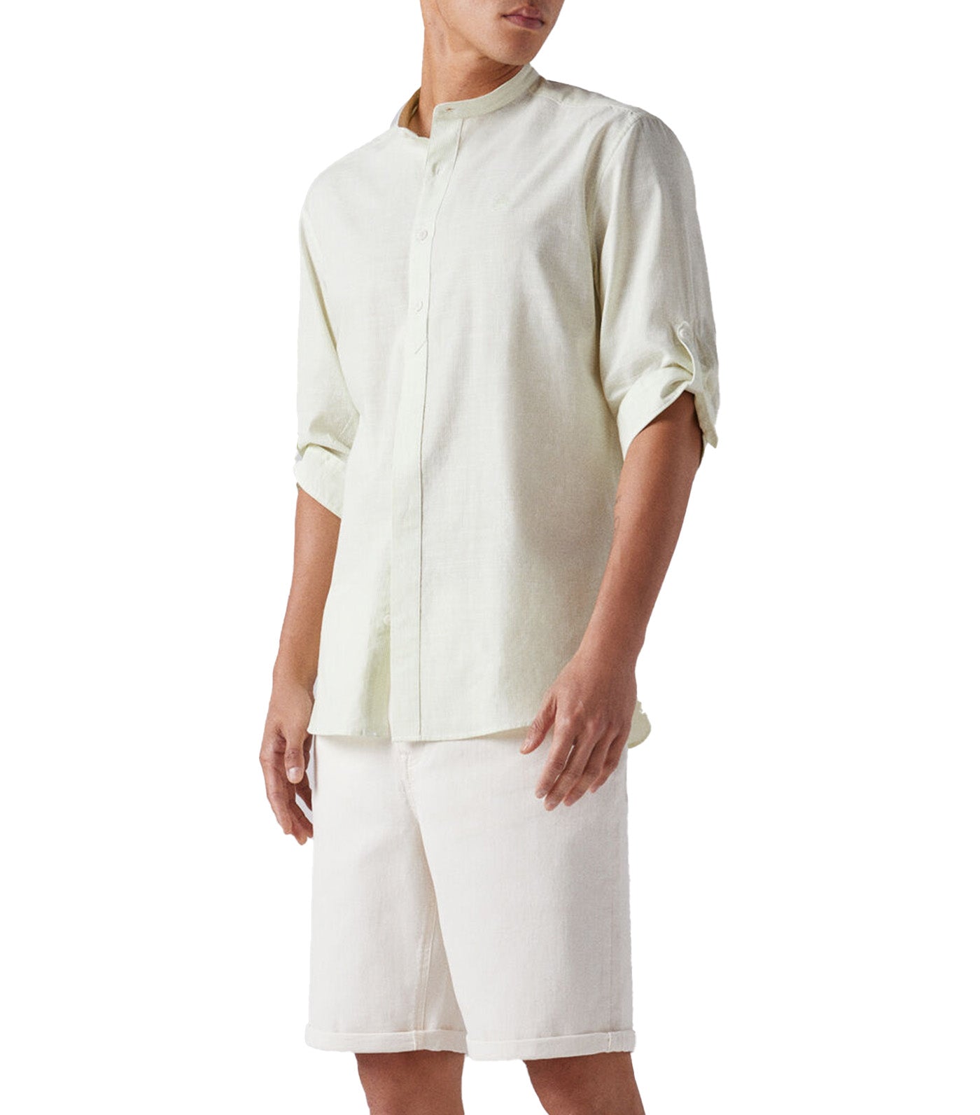 Striped 3/4 Sleeve Shirt
Green