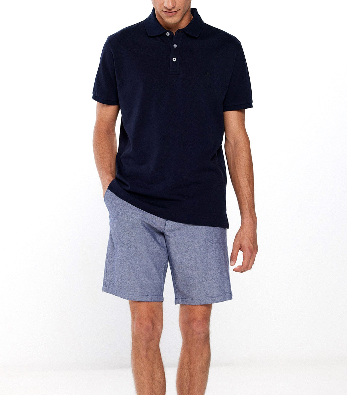 Bermuda Oxford Comfort Fit
Blue